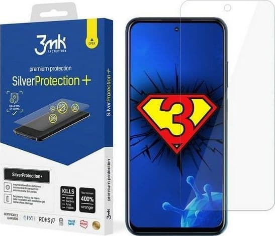 3MK 3MK 3MK Silver Protect+ HTC Desire 21 Pro 5G Märkäasennus Antimikrobinen kalvo