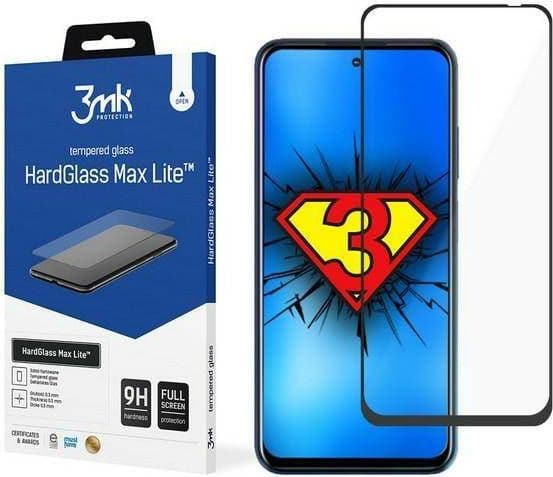 3MK 3MK HG Max Lite HTC Desire 21 Pro 5G musta/musta