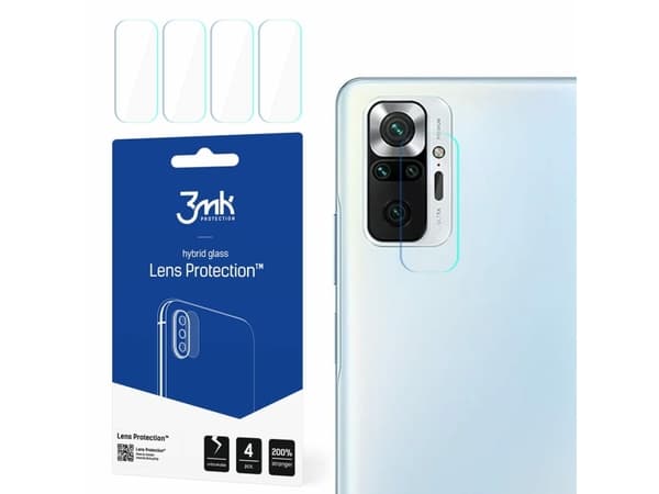 3MK 3MK Lens Protect Xiaomi Redmi Note 10 Pro Kameralinsebeskyttelse 4stk