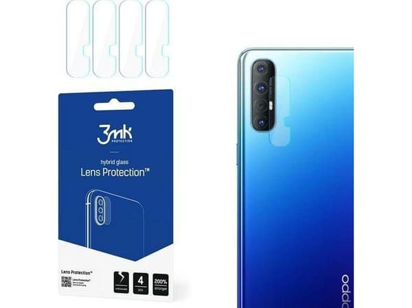 3MK 3MK Objektivskydd Oppo Reno 3 Pro Skydd för kameralins 4st