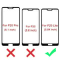 Miniatyrbillede 8 af 10: Huawei P20 Lite - Hærdet Glas Skærmbeskyttelse