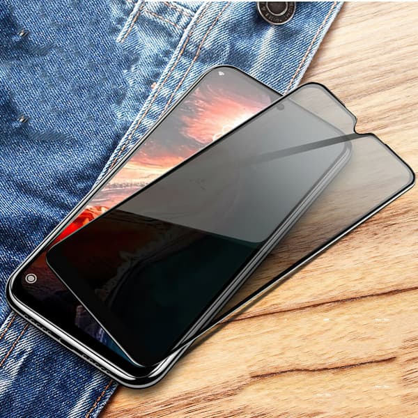 Huawei P30 Lite - Privacy Temperoitu Näytönsuoja Lasi