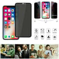 Miniatyrbillede 1 af 10: iPhone Xs Max - Privacy Hærdet Glas Skærmbeskyttelse