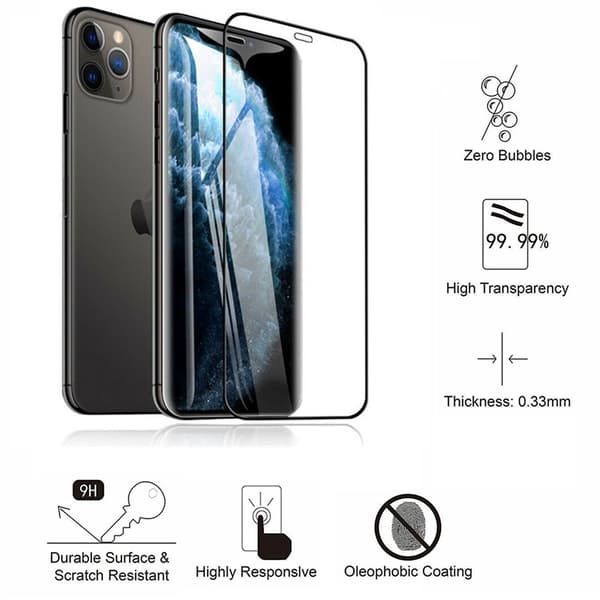2 Pack iPhone 11 Pro - Temperoitu Näytönsuoja Lasi