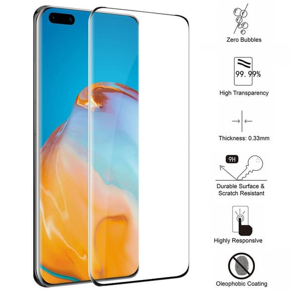 2 Pack Huawei P40 - Hærdet Glas Skærmbeskyttelse