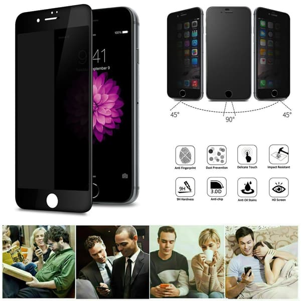 iPhone SE (2020 & 2022) - Integritet Härdat Glas Sekretessskärmskydd