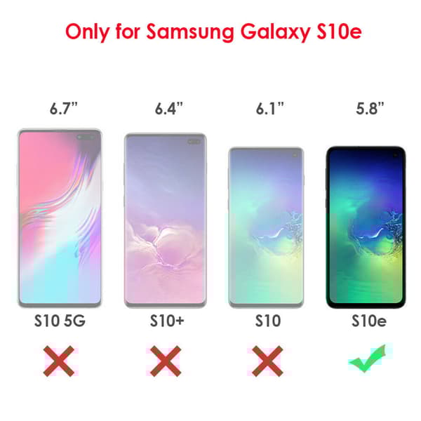 Samsung Galaxy S10e - Hærdet Glas Skærmbeskyttelse