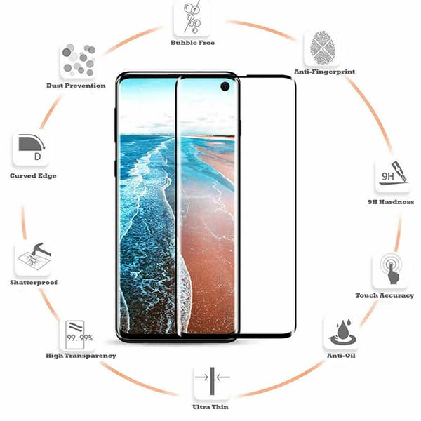 Samsung Galaxy S10e - Temperoitu Näytönsuoja Lasi