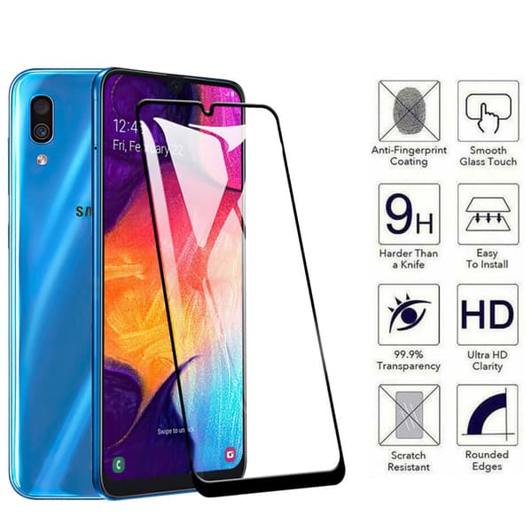 Samsung Galaxy A30 - Temperoitu Näytönsuoja Lasi