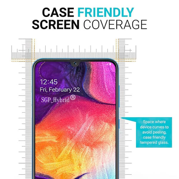 Samsung Galaxy A30 - Temperoitu Näytönsuoja Lasi