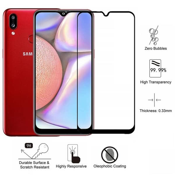 Samsung Galaxy A10 - Hærdet Glas Skærmbeskyttelse