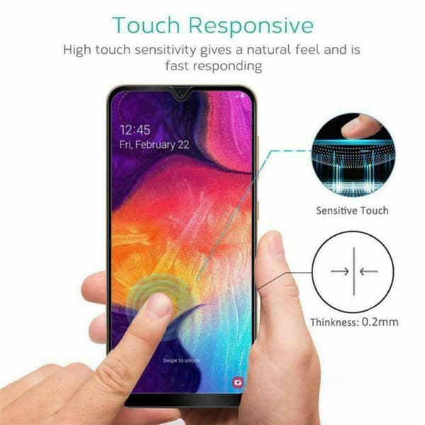 2 Pack Samsung Galaxy A10 - Hærdet Glas Skærmbeskyttelse