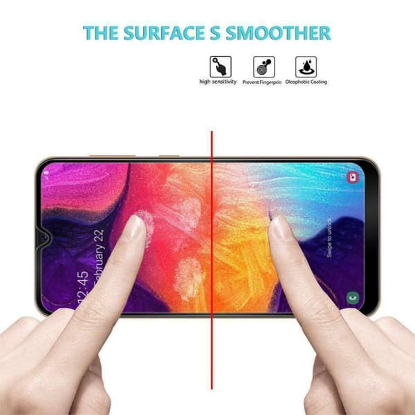 Suojaa Samsung A20e - Lämpökäsitelty Lasi!