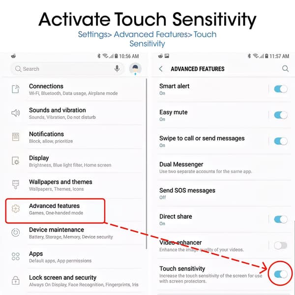 Samsung Galaxy A51 - Hærdet Glas Skærmbeskyttelse
