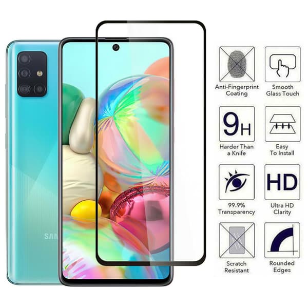 Samsung Galaxy A51 - Hærdet Glas Skærmbeskyttelse