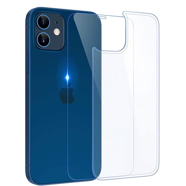 3-PACK iPhone 12 Pro Baksida Skärmskydd 9H 0,3mm