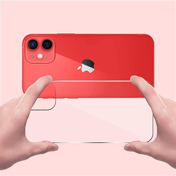 3-PACK iPhone 12 Pro Baksida Skärmskydd 9H 0,3mm