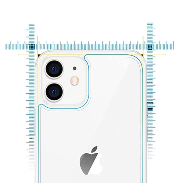 3-PACK iPhone 12 Pro Baksida Skärmskydd 9H 0,3mm