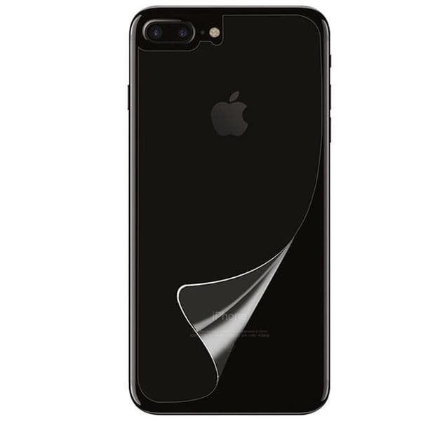 3-PACK iPhone 8 Plus Mjukt Baksida Skärmskydd PET 9H 0,2mm