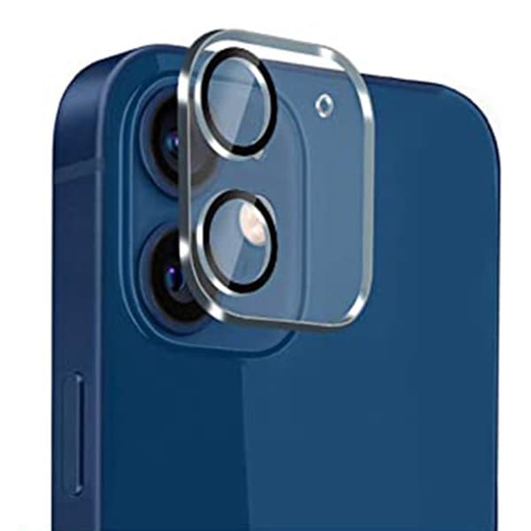2-PACK Högkvalitativt Ultratunt Kameralinsskydd 2.5D iPhone 12