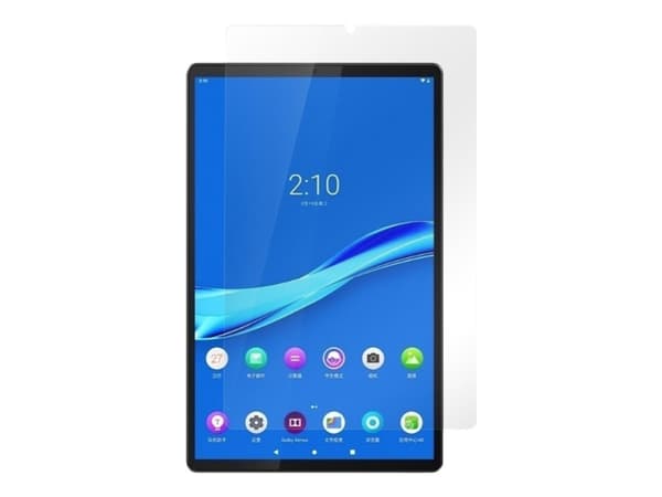 eSTUFF Titan Shield - Skärmskydd för surfplatta - glas - transparent - för Lenovo Tab M10 FHD Plus (2nd Gen) ZA5T, ZA5V, ZA5W, ZA5Y, ZA6H, ZA6J, ZA6R