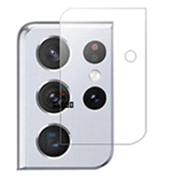 3-PACK Galaxy S21 Ultra HD-Clear Ultratunt Kameralinsskydd