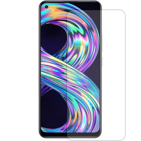 2-Pak Realme 8 Pro Skærmbeskytter i Hærdet Glas 0,3mm