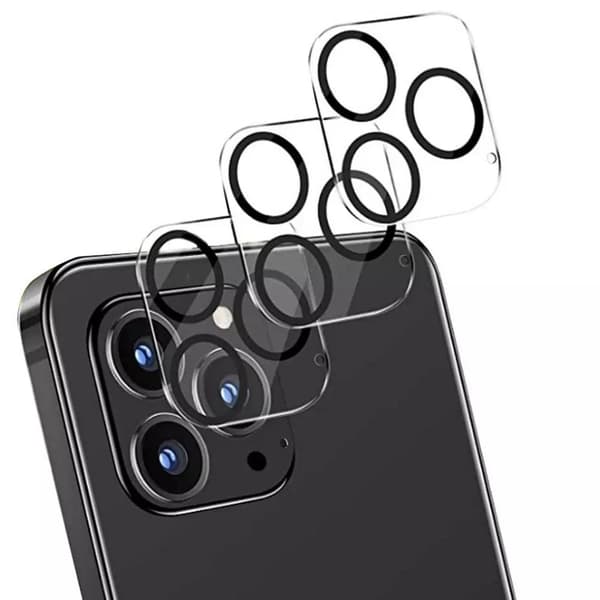 3-PACK Högkvalitativt Kameralinsskydd iPhone 12 Pro Max