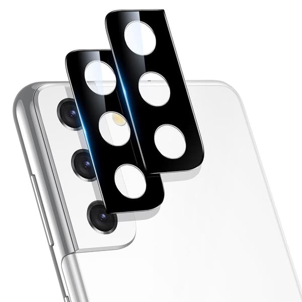 3-PACK Galaxy S21 Högkvalitativt 2.5D Kameralinsskydd