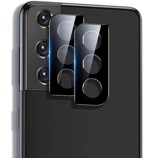 3-PACK Galaxy S21 Högkvalitativt 2.5D Kameralinsskydd
