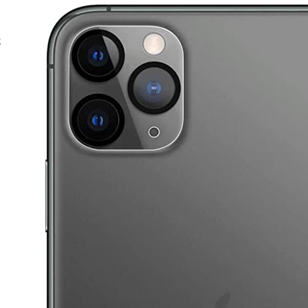 2-PACK iPhone 12 Pro Högkvalitativt Ultratunt Kameralinsskydd