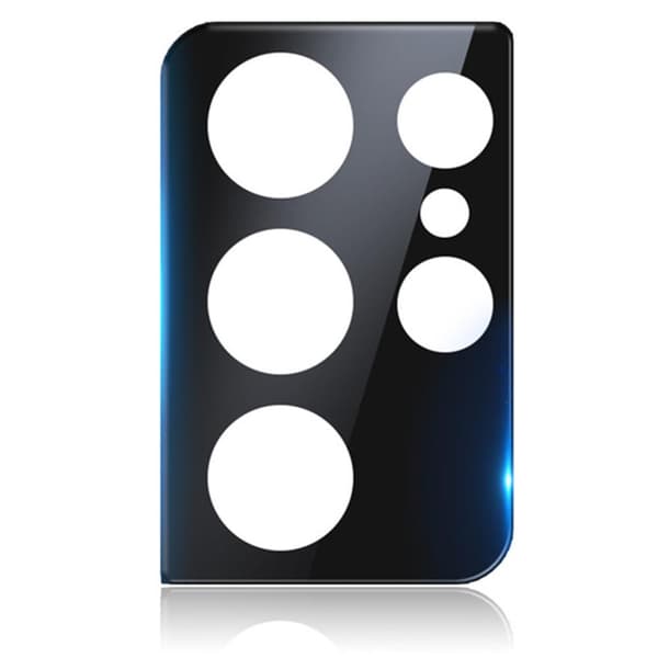 3-PACK S21 Ultra Högkvalitativt 2.5D HD-Clear Kameralinsskydd