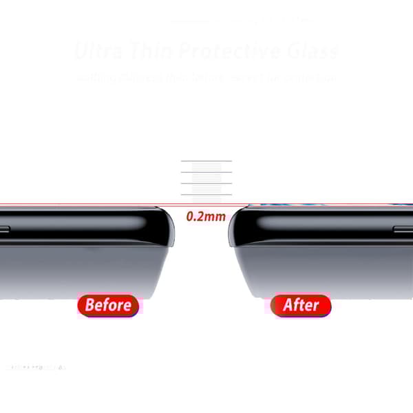 3-PACK S21 Ultra Högkvalitativt 2.5D HD-Clear Kameralinsskydd