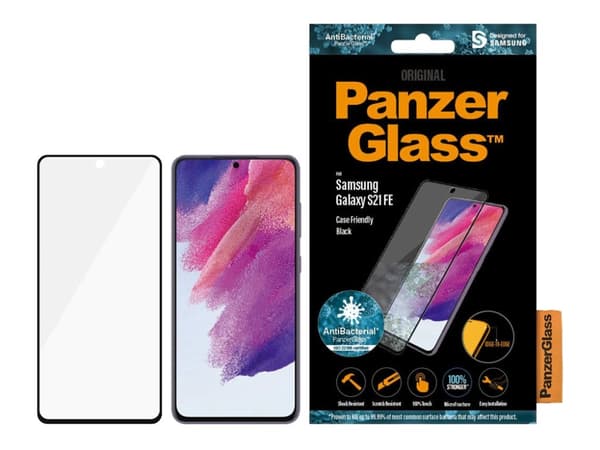 PanzerGlass™ | Skjermbeskytter - Ultra-Wide Fit | Samsung® Galaxy S21 FE