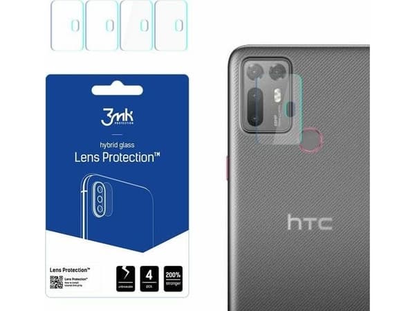 3MK Hybridilasi kameran linssille 3MK Lens Protection HTC Desire 20+ [4 PACK]