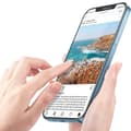 Miniatyrbild 6 av 11: 3-PACK Fram- & Baksida Skärmskydd 0,3mm iPhone 12 Mini