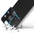 Miniatyrbild 7 av 7: 3-PACK Galaxy A52 2.5D HD Kameralinsskydd