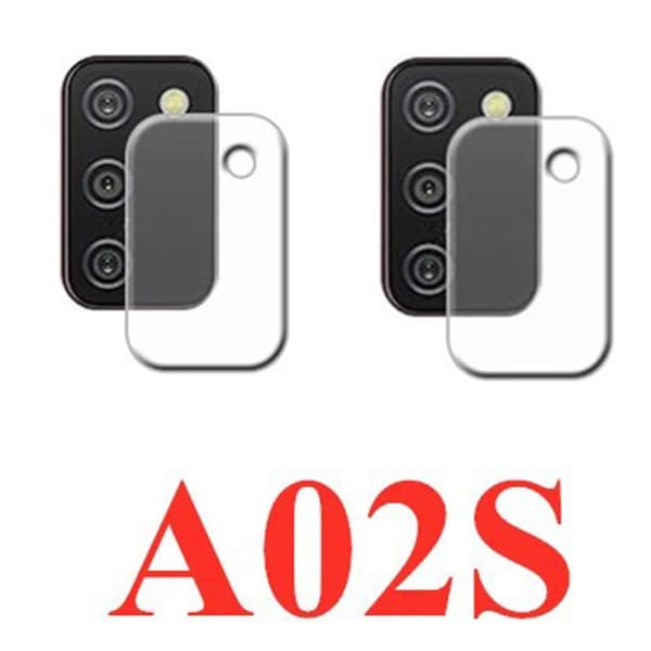 2-PACK Samsung Galaxy A02s Standard HD Kameralinsskydd