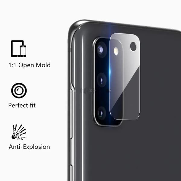 3-PACK Galaxy A02s Standard HD Kameralinsskydd