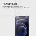 Miniatyrbild 8 av 8: iPhone 12 Pro Max [4-PACK] 2 X Kameralinsskydd Glas + 2 X Härdat glas