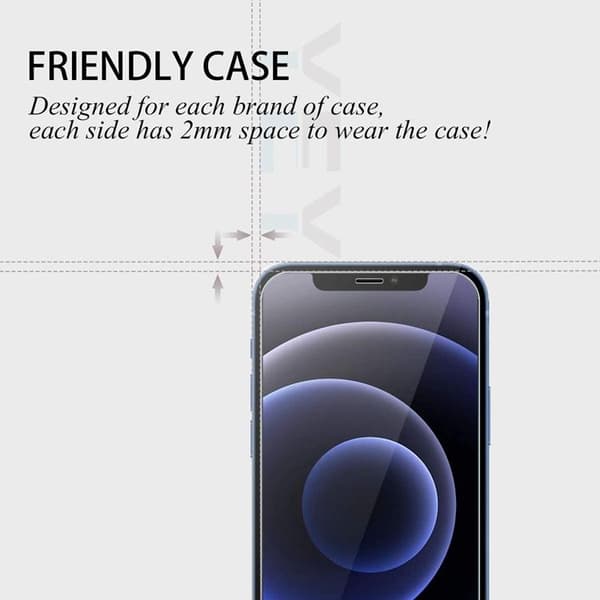 iPhone 12 Pro Max [4-PACK] 2 X Kameralinsskydd Glas + 2 X Härdat glas