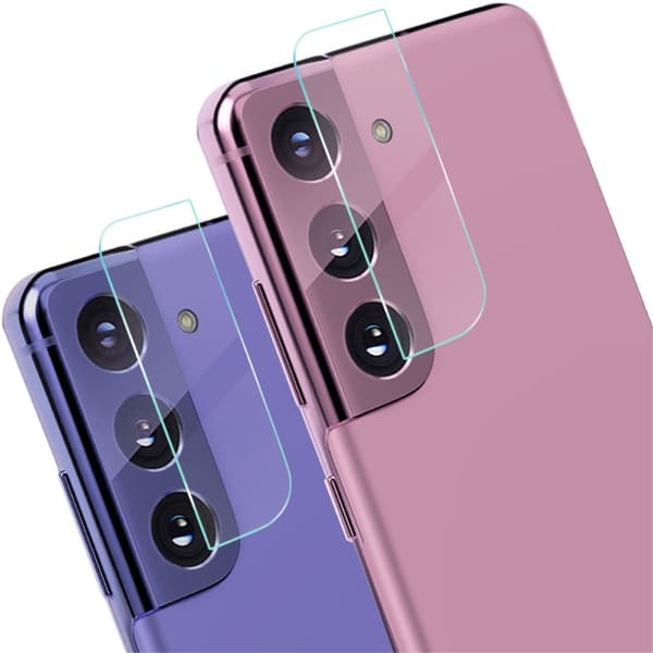 [2-PACK] Kameralinsskydd i Härdat Glas Galaxy S21 - Clear