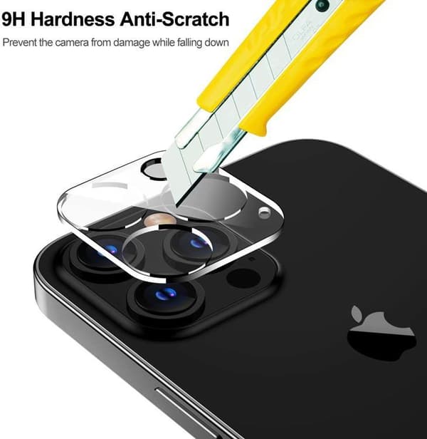 [2-PACK] Kameralinsskydd i Härdat Glas iPhone 12 Pro - Clear