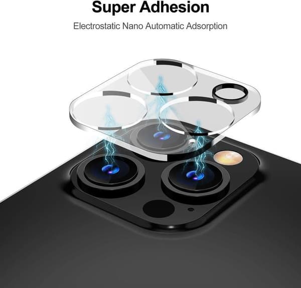 [2-PACK] Kameralinsskydd i Härdat Glas iPhone 12 Pro - Clear
