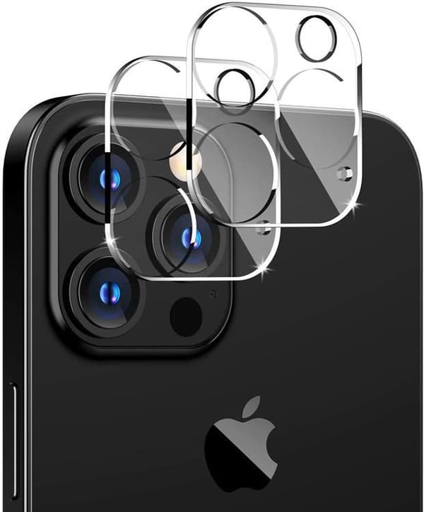 [2-PACK] Kameralinsskydd i Härdat Glas iPhone 12 Pro - Clear