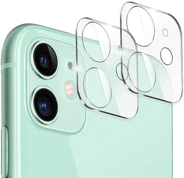 [2-PACK] Kameralinsskydd i Härdat Glas iPhone 11 - Clear