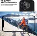 Miniatyrbild 4 av 6: [2-PACK] Kameralinsskydd i Härdat Glas iPhone 12 Pro Max - Clear