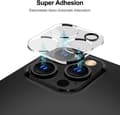 Miniatyrbild 2 av 6: [2-PACK] Kameralinsskydd i Härdat Glas iPhone 12 Pro Max - Clear