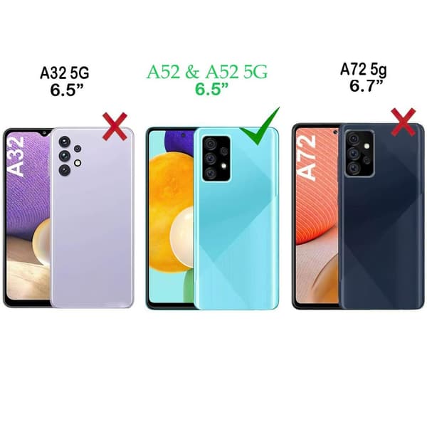 Samsung Galaxy A52 - Temperoitu Näytönsuoja Lasi