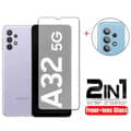 Miniatyrbild 1 av 11: Galaxy A32 5G Sk�rmskydd + Kameralinsskydd HD 0,3mm